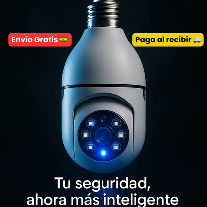 Foco cámara video vigilancia Full HD 360°