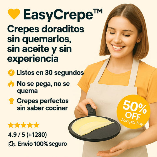 Crepera eléctrica antiadherente