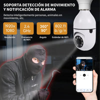 Foco Cámara de Seguridad Inteligente
