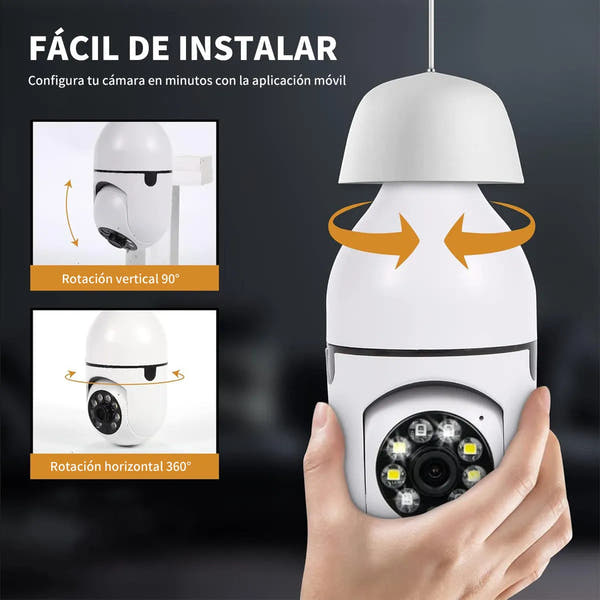 Foco Cámara de Seguridad Inteligente