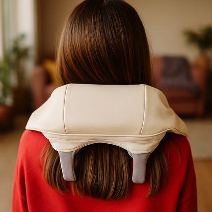 Masajeador para cuello y cervical con calor inalámbrico