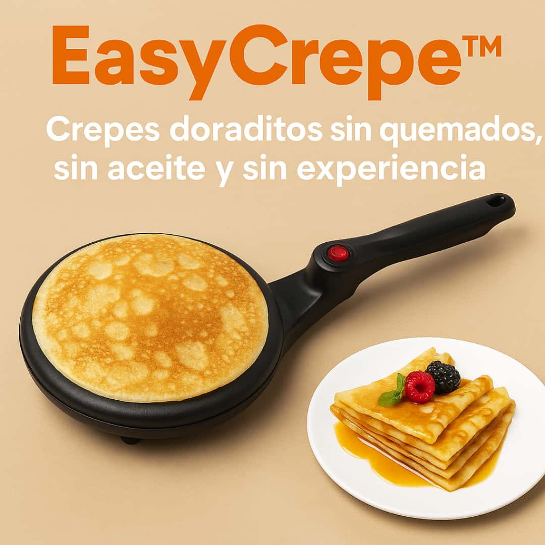 Crepera eléctrica antiadherente