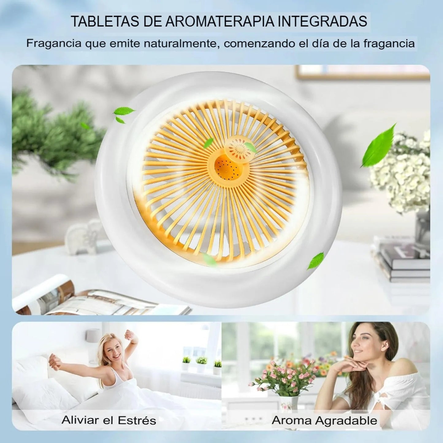 Foco ventilador de alta potencia de 5 niveles