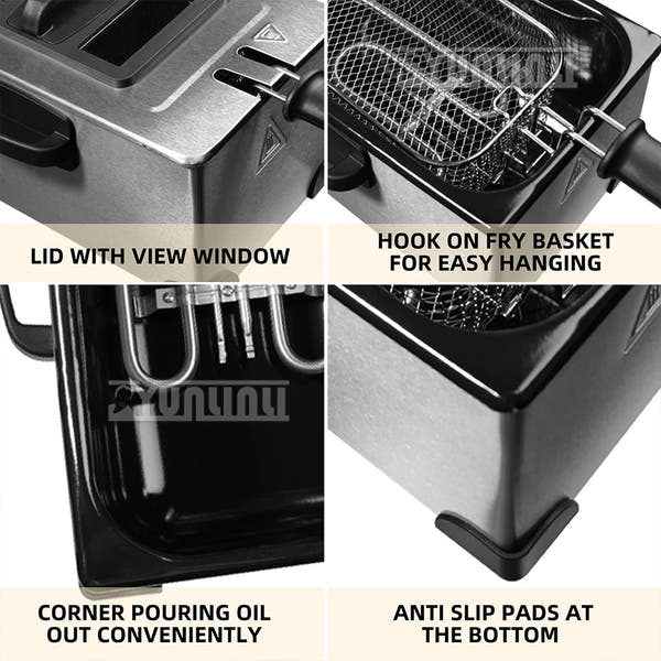Freidora Eléctrica Multiusos