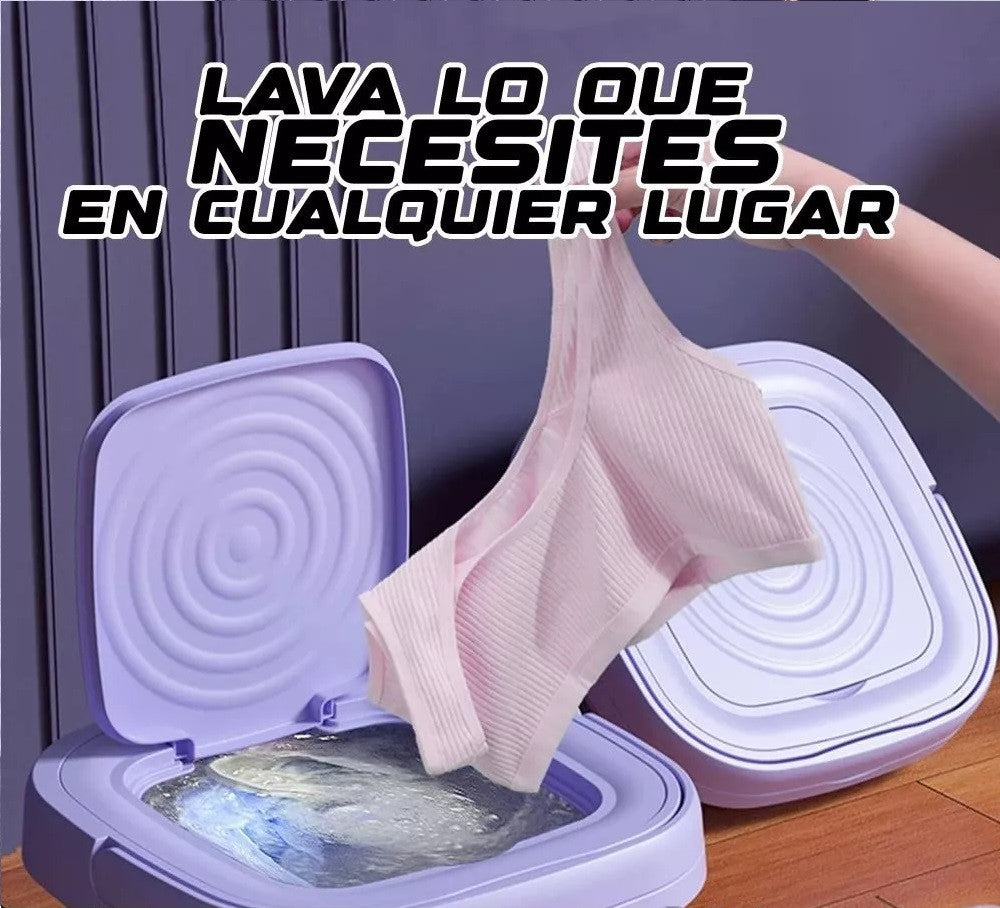 Lavadora Portátil | Diseño portátil y comparto