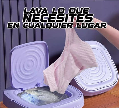 Lavadora Portátil | Diseño portátil y comparto