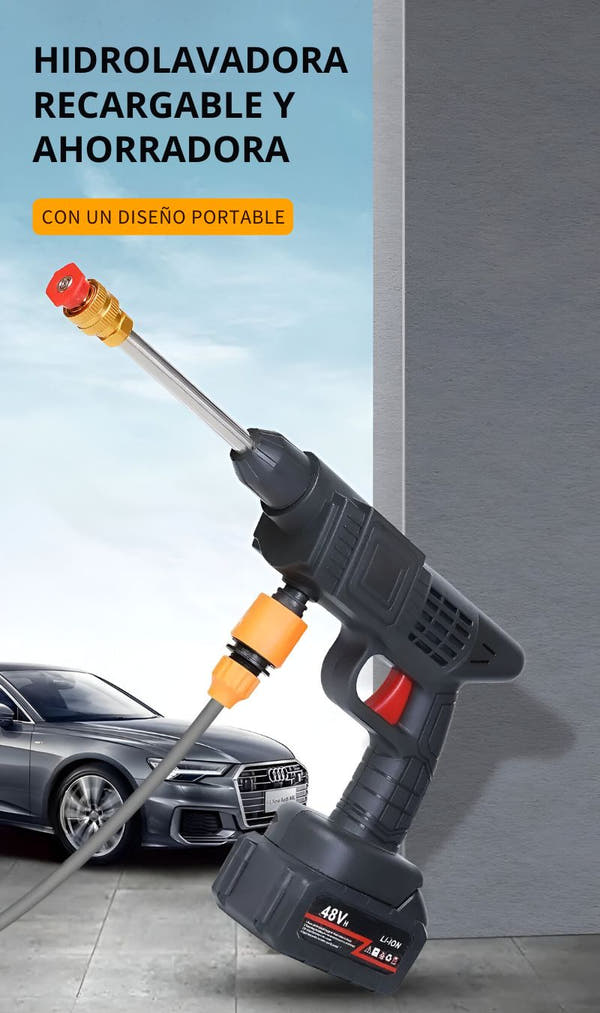 Hidrolavadora Inalámbrica Portátil
