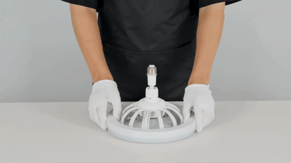 Foco ventilador de alta potencia de 5 niveles