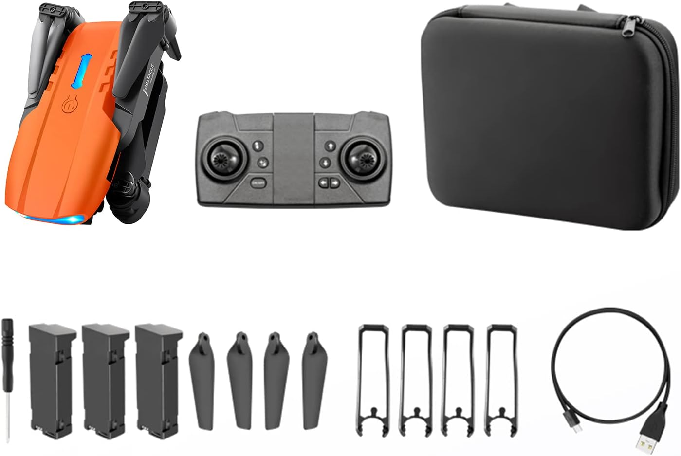 Drone Plegable Full HD con Cámara Dual