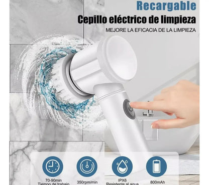 Cepillo Eléctrico Multifuncional 5 en 1