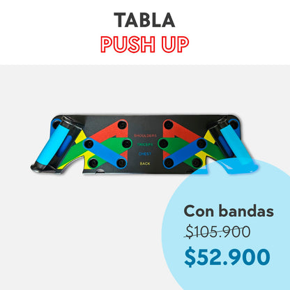 Tabla de flexiones 9 en 1 | Gimnasio en casa