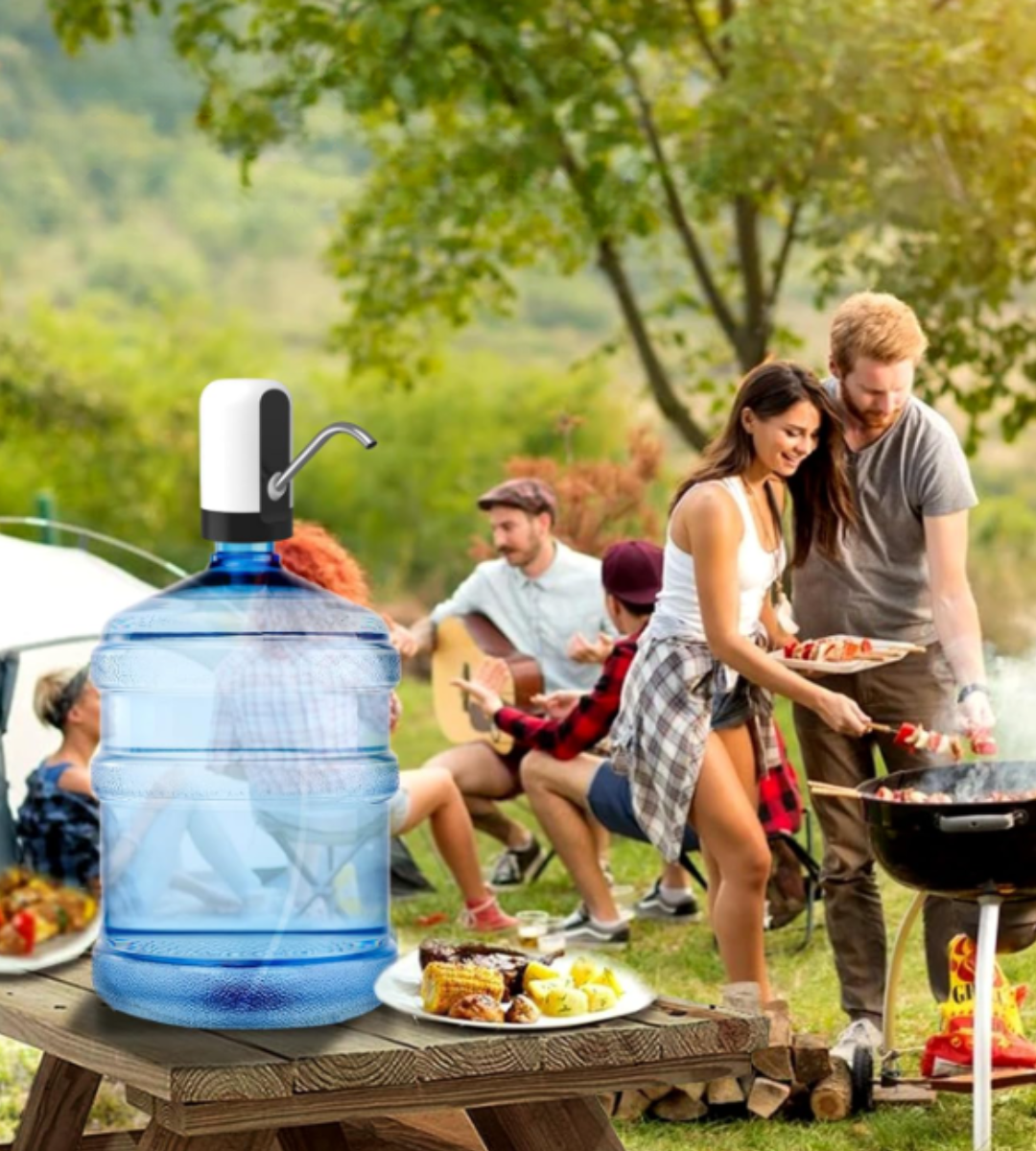 Dispensador de agua multifuncional