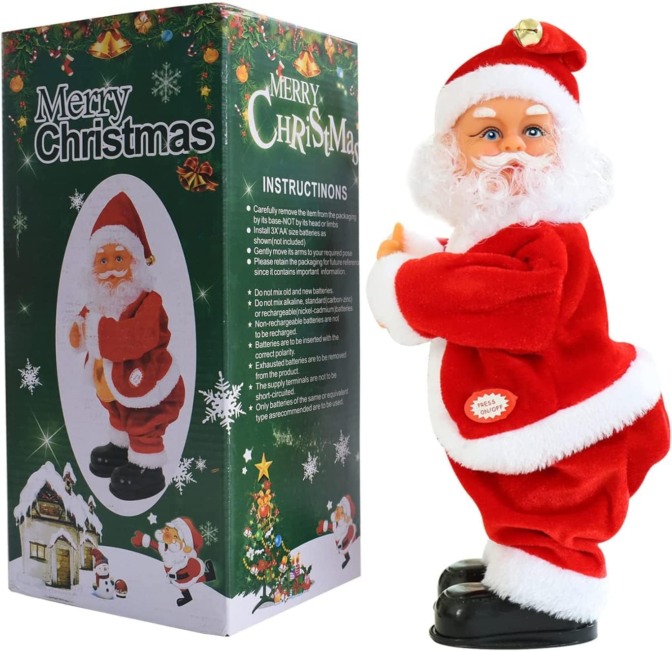 Santa Twerking Musical – El Muñeco Navideño Más Divertido