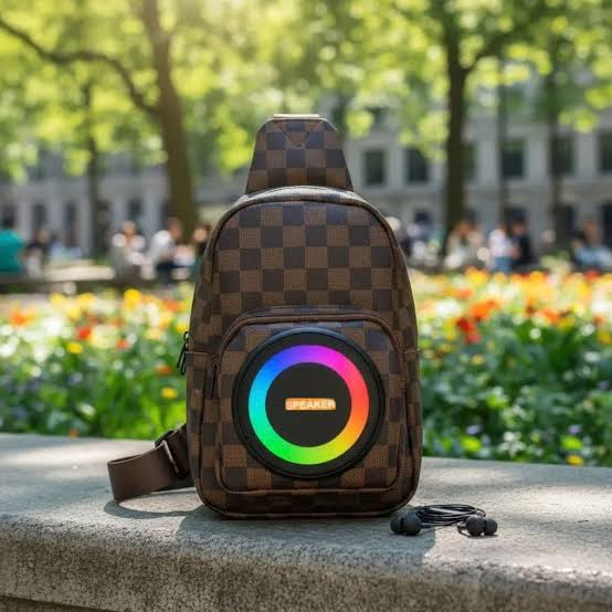 Mochila Parlante Bluetooth 30W RGB