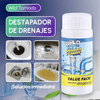 Destapacaños en polvo para desagües y baños