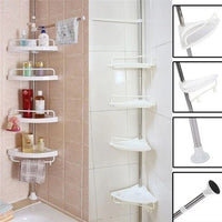 Esquinero Ajustable para Baño 4 Niveles