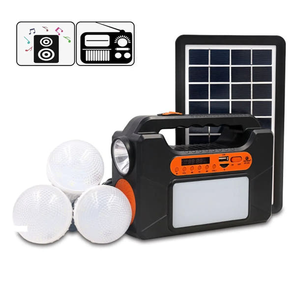 Mini Parlante con Panel Solar